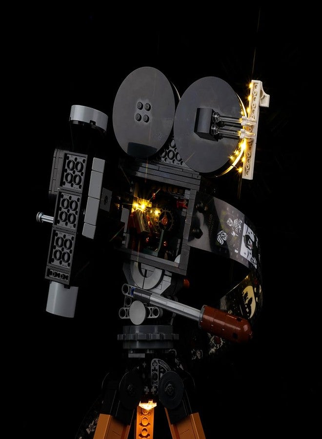 Kyglaring LED Lighting Kit for Lego Disney Walt Disney Tribute Camera 43230 Building Set (No Model) - Light Set Compatible with 43230 Disney Kamera Kit - Without Model (Sound Version) - Image 5